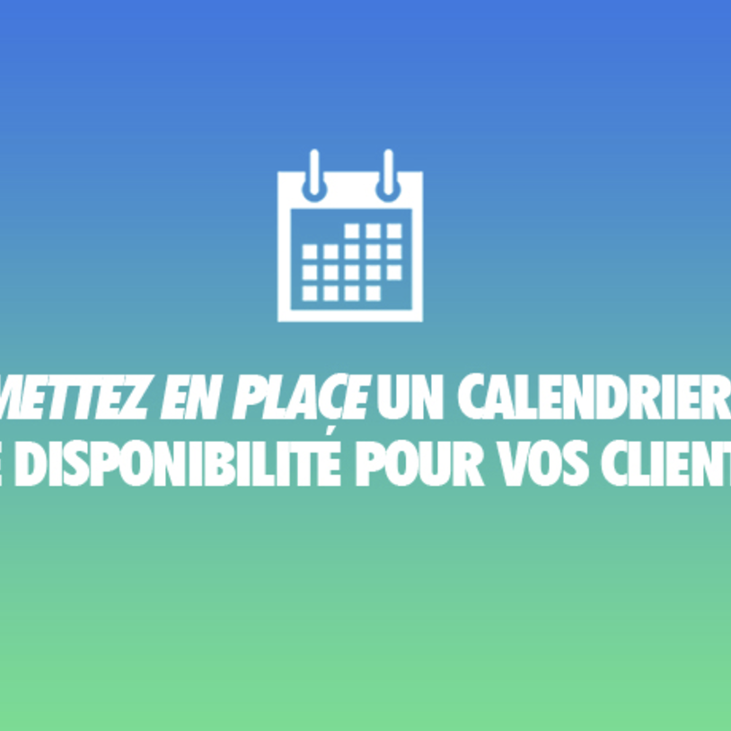 Solution gratuite : utiliser Google Agenda